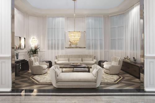 Hemingway Luxe Ottoman