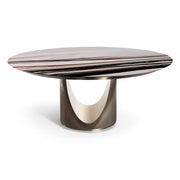 CAMERON STEEL DEHORS OUTDOOR DINING TABLE